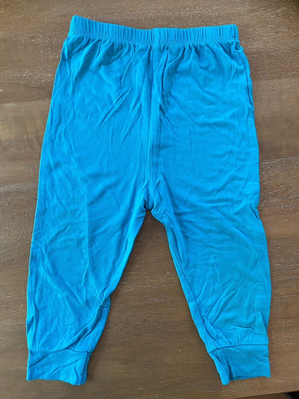 Kyte BABY lounge pants in ”Lagoon”, 12-18 mo, EUC